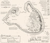 AUSTRALIA. Queensland great barrier reef Low Isles. RGS map 1948 old print