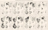 AUSTRALIA. Population structure cities. Sydney Melbourne Brisbane RGS map 1965