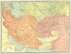 SOUTHWEST ASIA. Persia Afghanistan & Baluchistan. Pakistan Iran 1907 old map