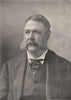 USA. Chester Alan Arthur 21st President of the United States 1907 old print