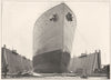 USA. Massachussetts; Cargo carrier built Atlantic trade American Shipyards 1907