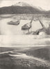 ALASKA. Alaska 1 City of Skagway; 2 City of Dawson 1907 old antique print
