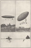 SANTOS DUMONT. Aerostatic Park prize;Dirigible Balloon Longchamps July 12th 1907