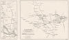 TURKMENISTAN. Tejen Oasis Merv; Hari Rud Murghab River. RGS map 1883 old