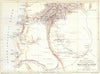 ANGOLA. Coast map. Portuguese Possessions. Namibe. Earl of Mayo. RGS map 1883