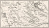 IRAN. Sketch map of the River Mand or Kara-Aghatch. RGS map 1883 old