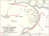 Air attack Italian fleet Taranto 11 Nov 1940 HMS Eagle & Illustrious 1954 map