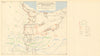 EGYPT 30-31 Aug 1942. Battle of Alam el Halfa. World War 2 North Africa 1960 map