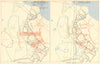 Operation Lightfoot. 10 & 30 Corps 23-24 October. World War 2. Egypt 1966 map