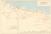 Pursuit to Matruh 4-7 November 1942. Egypt. North Africa. World War 2 1966 map