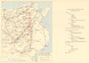 Battle of Sidi Bou Zid. Tunisia. 1st Army 14 February 1943. World War 2 1966 map