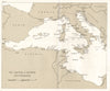 EUROPE. Breaking of Rome-Berlin Axis. Central & Western Mediterranean 1973 map