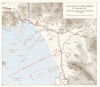 ITALY. Invasion of. Calabria Sep 1943. Plan for Salerno Landings 9th 1973 map