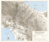 ITALY. Advance to Naples & Foggia(Sep-Oct 1943). Sangro; Bernhardt line 1973 map