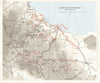 ITALY. Winter line (Oct-Nov 1943) . 8th Army. Foggia to the Sangro 1973 map