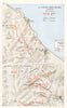 BERNHARDT LINE ASSAULT.Nov-Dec 1943.1st C DN Div Ortona; 2nd NZ Orsogna 1973 map