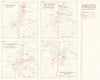 ANZIO.Allied Landing Jan-Feb 1944. Campoleone Salient Carroceto Aprilia 1973 map