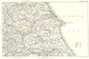 YORKSHIRE COAST. York Humber estuary Northallerton Harrogate Filey 1893 map