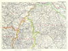 EAST ENGLAND. Humber Estuary Lincolnshire Nottinghamshire S Yorkshire 1893 map