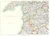 CARDIGAN BAY. Llyn Peninsula Caernarfon Merionethshire Montgomeryshire 1893 map