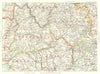 WELSH MARCHES. Herefordshire Brecon Beacons Severn Monmouth Brecknock 1893 map