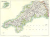 CORNWALL & SCILLY ISLES. Falmouth Fowey Padstow Mevagissey Bodmin 1893 old map