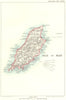 ISLE OF MAN. Ferry distances/lighthouse. Castletown Douglas Ramsey 1893 map