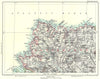SUTHERLAND/CAPE WRATH. Loch Enard Assynt Stomine. Scottish Highlands 1893 map