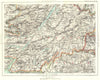 SCOTTISH HIGHLANDS. Inverness-shire Aviemore Loch Ness Lochy Cairngorms 1893 map