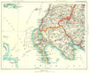 GALLOWAY & AYRSHIRE.Wigtownshire Kirkcudbrightshire Stranraer 1893 old map