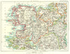 CONNAUGHT.Mayo Galway Sligo Leitrim Roscommon Ballina Killala. Ireland 1893 map