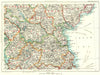 IRELAND.Fermanagh Armagh Monaghan Leitrim Cavan Longford W Meath Dublin 1893 map