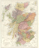 SCOTLAND. Scotland; Inset map of Shetland Islands. Stanford 1892 old