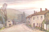 DEVON. Branscombe 1908 old antique vintage print picture
