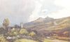DEVON. Dartmoor. Widecombe- in- the- Moor 1908 old antique print picture