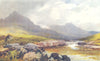 DEVON. Tavy Cleave 1908 old antique vintage print picture