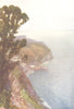 DEVON. Clovelly (1)  1908 old antique vintage print picture