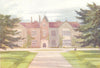 DEVON. Bradfield 1908 old antique vintage print picture