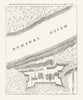 Herkimer House, German Flatts, New York State. Mohawk River 1756 (1849) map