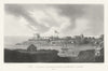 Fort Niagara from the British side at Newark 1814. New York State 1849 print