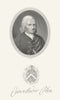 Cadwallader Colden, New York Governor 1760-1762 & 1763-1765. 1850 print