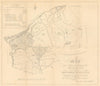 A map of… Macomb's Purchase, northern New York State 1850 old antique