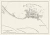Plan of the city of Albany about the year 1770. New York. Robert Yates 1850 map