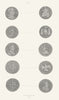 New York tokens. Nova Eborac 1786-1794. Liberty & Commerce 1850 old print