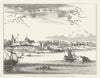 View of the City of New Amsterdam (now New York City). Novum Amsterdamum 1851