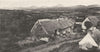 PUY- DE- DÔME. Aspects généraux. Village Montagne. Au Fond, Les monts Dôme 1900