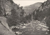 CANTAL. Gorges de Cère, Coupure Transversale du, Dévalé Lioran 1900 old print
