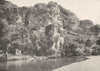TARN. Gorges du Tarn. Chateau de la Caze 1900 old antique print picture