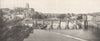 TARN. Le Tarn en vue D'albi 1900 old antique vintage print picture