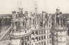 LOIR- ET- CHER. Chateau de Chambord. Les Combles 1900 old antique print